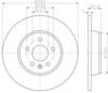 Задний тормозной диск 8DD355118841 HELLA