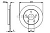 Тормозные диски 986479418 BOSCH