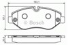Фрикционные накладки дискового тормоза, передние 986495098 BOSCH