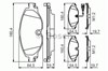 Колодки тормозные дисковые комплект 986495347 BOSCH