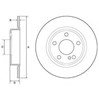 Тормозной диск BG4555C DELPHI