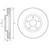 Диск тормозной передний BG4562C DELPHI