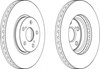 Передний тормозной диск DDF1508C FERODO
