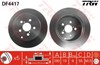 Тормозные диски DF4417 TRW