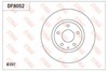 Тормоз дисковый передний DF8052 TRW