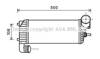 Радиатор интеркуллера FD4574 AVA