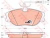 Колодки тормозные GDB1148 TRW
