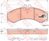 Тормозные колодки GDB1288 TRW