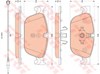 Колодки тормозные передние дисковые GDB1889 TRW