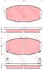 Колодки передние GDB3342 TRW