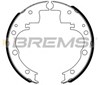 Задние барабанные тормозные колодки GF0166 BREMSI