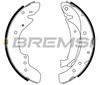 Барабанные колодки GF0175 BREMSI