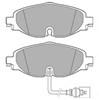 Колодки передние LP2698 DELPHI