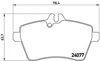 Колодки тормозные дисковые комплект P50056 BREMBO