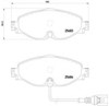 Колодки P85126 BREMBO
