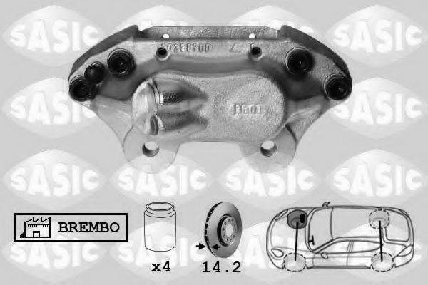 Суппорт тормозной передний правый SCA6071 SASIC
