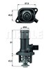 Термостат в корпусе TI16105 MAHLE