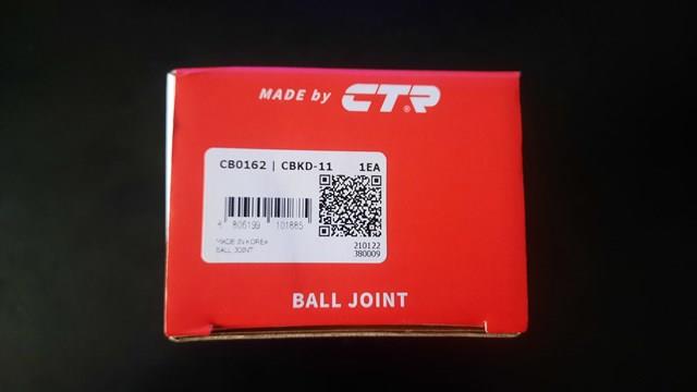 CTR CBKD11 Шаровая опора нижняя в наличии Сумы