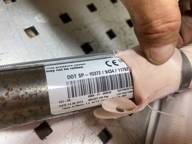 TESLA 100526100D Подушка безопасности (AIRBAG) двери передней левой в наличии Ужгород