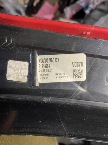 VOLVO 31214964 Задний фонарь в наличии Ирпень