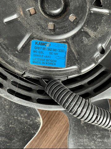 977301E000 HYUNDAI Диффузор радиатора кондиционера, в сборе с крыльчаткой и мотором купить в Кривой Рог