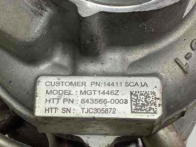 NISSAN 144115CA1A Турбина в наличии Полтава