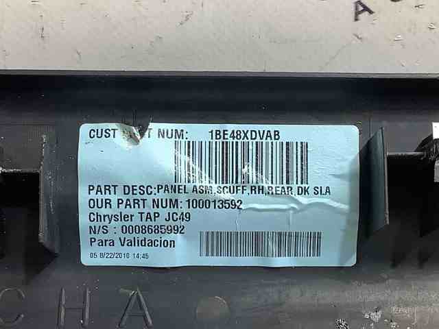CHRYSLER 1BE48XDVAB в наличии Днепр