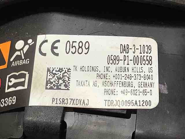 1SR37XDVAJ CHRYSLER Подушка безопасности водителя купить в Запорожье