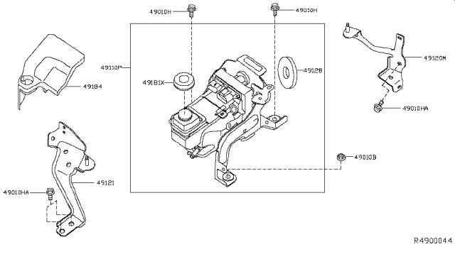 NISSAN 491843KY0B в наличии Винница