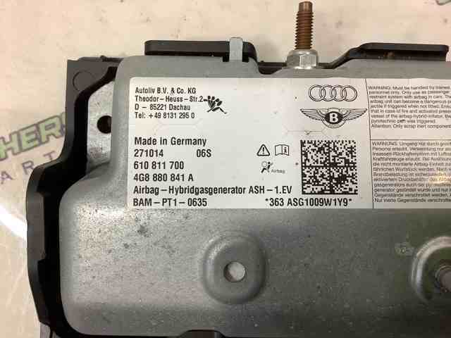 4G8880841A Подушка безопасности (AIRBAG) водительская, защиты коленей купить Днепр