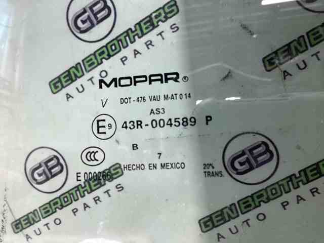 5076891AC CHRYSLER Стекло двери задней левой купить в Львов