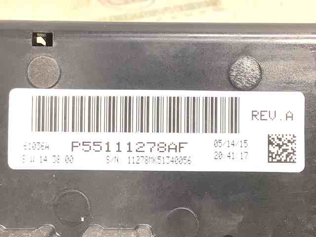 CHRYSLER 55111278AF Блок управления режимами отопления/кондиционирования в наличии Кривой Рог
