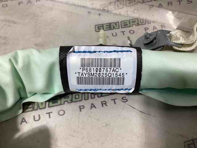 68100767AC CHRYSLER Подушка безопасности (AIRBAG) шторка боковая левая купить в Полтава