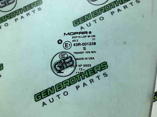 68104585AC CHRYSLER Стекло двери передней левой купить в Житомир