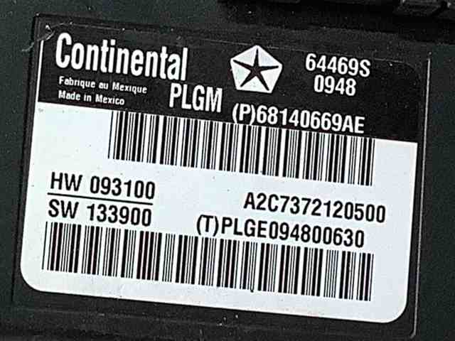 CHRYSLER 68140669AE Модуль управления (ЭБУ) открытия крышки багажника (двери 3/5-й задней) в наличии Украина