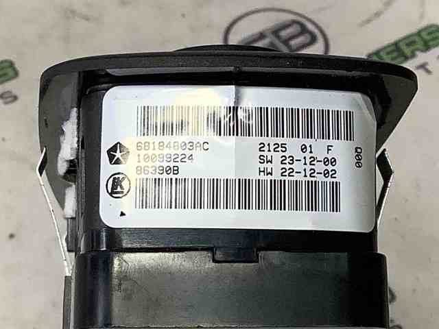 Кнопки переднего левого стеклоподъемника 68184803AC CHRYSLER