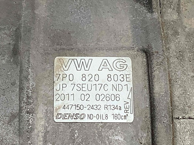Компрессор климатической установки 7P0820803E VAG