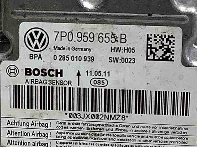 7P0959655B VAG Модуль-процессор управления подушкой безопасности (ЭБУ AIRBAG) купить в Хмельницкий
