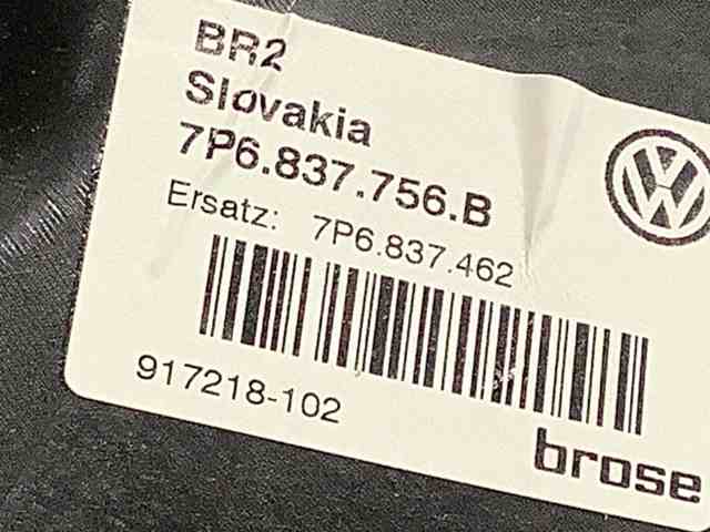 7P6837756B Механизм стеклоподъемника двери передней правой купить Полтава