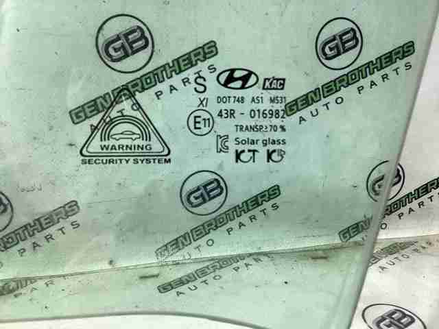 82411L0010 HYUNDAI Стекло двери передней левой купить в Павлоград