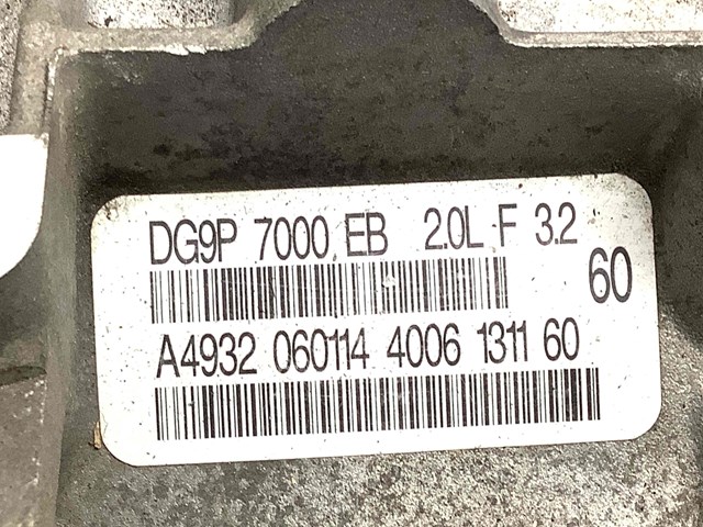 DG9P7000EB FORD АКПП в сборе (автоматическая коробка передач) купить в Украина