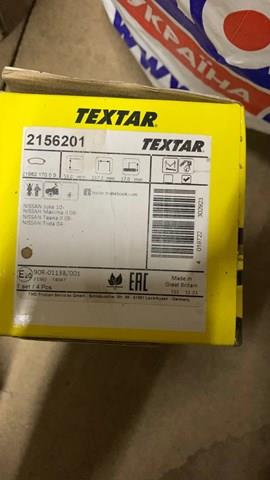 TEXTAR 2156201 Колодки тормозные передние дисковые в наличии Львов