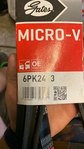 GATES 6PK2413 Ремень генератора в наличии Днепр