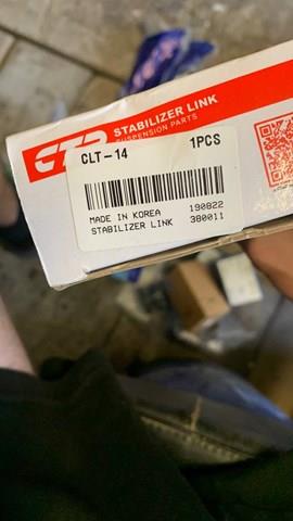 CTR CLT14 Стойка переднего стабилизатора левая в наличии Сумы