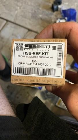Втулка стабилизатора переднего, правая HSBREFR FEBEST