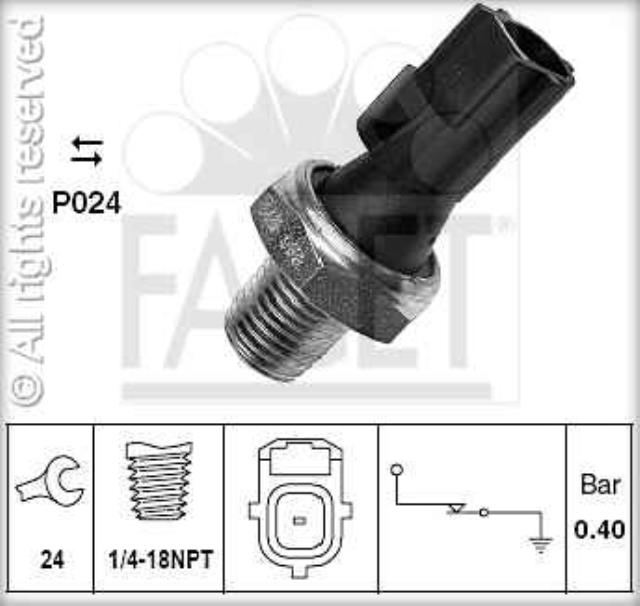 Sensor de presión de aceite 1363198 FORD