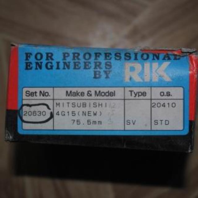 20630 Riken kit de anéis de pistão de motor, std.