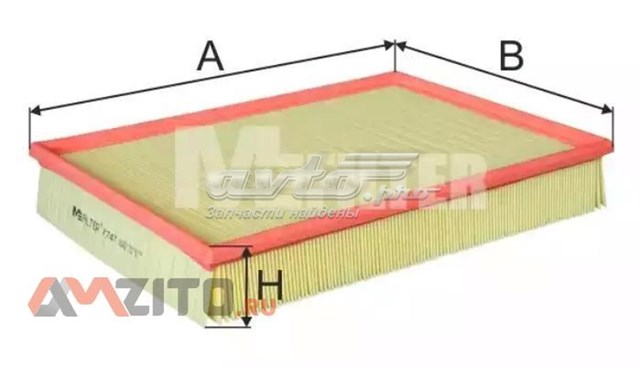 Елемент повітряного фільтра K747 MFILTER