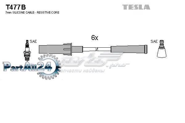 Проводи високовольтні T477B TESLA