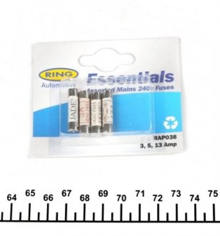 Набор предохранителей Ring RAP038 цена, от 1.89 USD